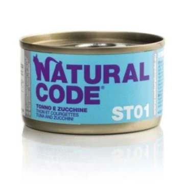 Natural code sterilised tonno/zucchine gr 85