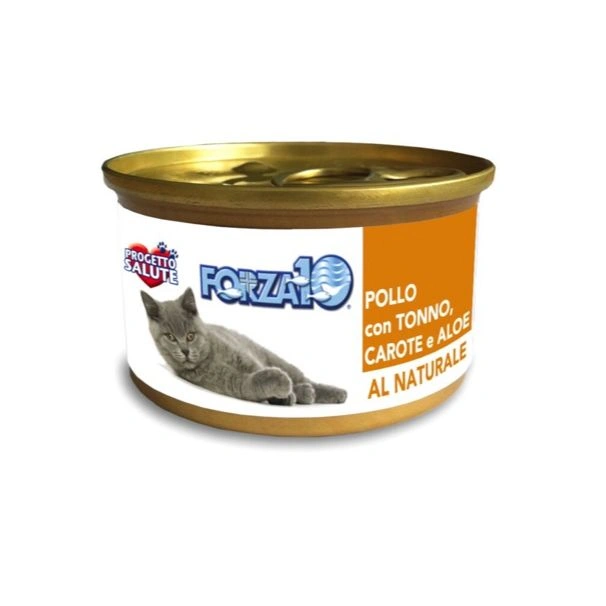 Natural pollo - tonno - carote - aloe 75g