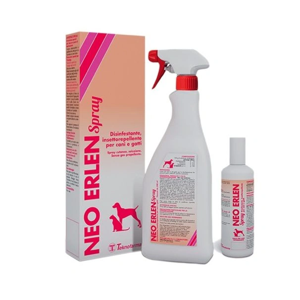 Neo Erlen spray cutaneo soluzione ml500