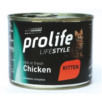 Prolife cat life  kitten pollo gr 200