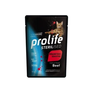 Prolife cat  sterilized buste manzo 12x gr 85