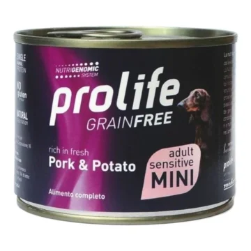 Prolife dog  grain free mini maiale gr 200