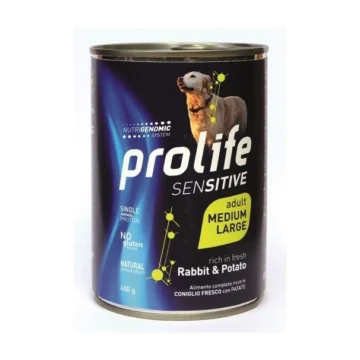 Prolife dog  sensitive medium/large coniglio gr 400