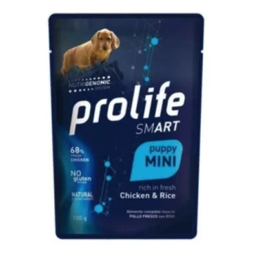 Prolife dog  smart buste puppy mini pollo/riso 10x gr 100