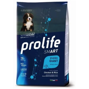 Prolife dog smart puppy giant pollo/riso kg 10