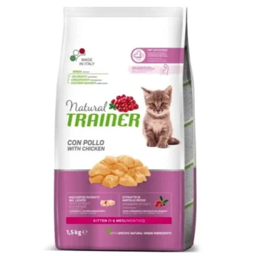 Trainer natural cat kitten pollo kg 1,5