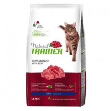 Trainer natural cat manzo kg 1,5