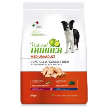 Trainer natural medium pollo kg 3