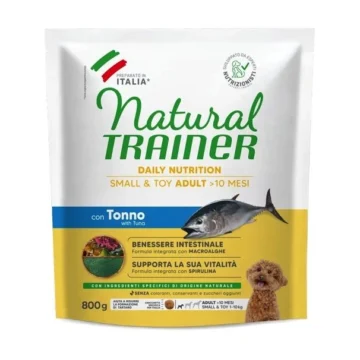 Trainer natural mini pesce/riso gr 800