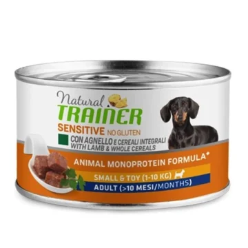 Trainer um sensitive mini agnello/riso gr 150