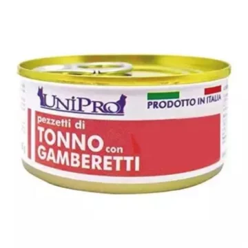 Unicamente pezzetti tonno/gamberetti gr85