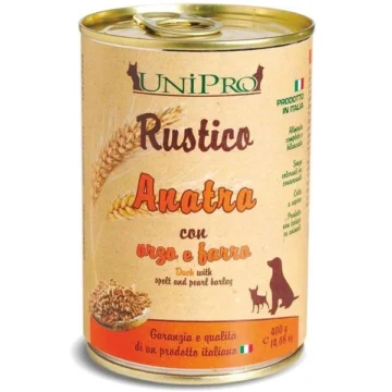 Unipro rustico anatra/orzo/farro gr400