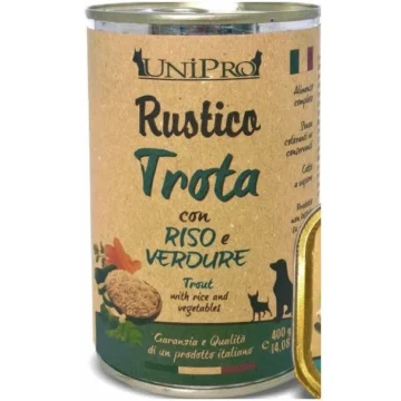 Unipro rustico trota/riso/verdure gr400